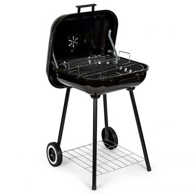 Barbecue with lid - BBQ - with wheels