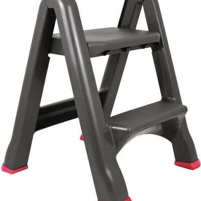 Escaleras de cocina plegables Curver - 2 peldaños - peldaños domésticos