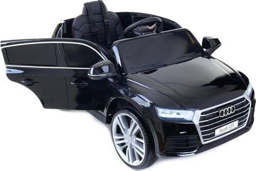 Elektrische bestuurbare kinderauto Audi Q5 - zwart - 3,6 km/u