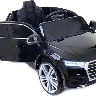 Electrically controlled children's car Audi Q5 - black - 3.6 km/h