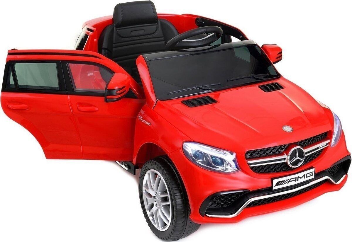 Auto per bambini Mercedes GLE 63 AMG rossa a comando elettrico - 3,6 km/h