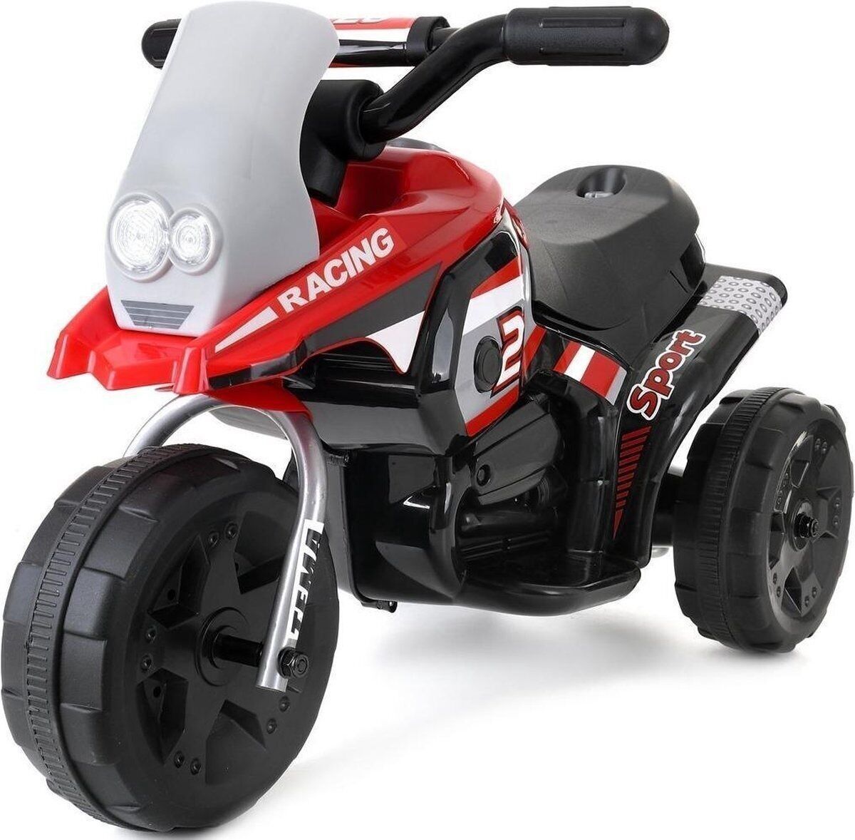 Triciclo elettrico controllato - tema moto da corsa