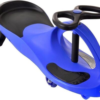 Wiggle Car - Coche oscilante - con ruedas iluminadas por LED - azul