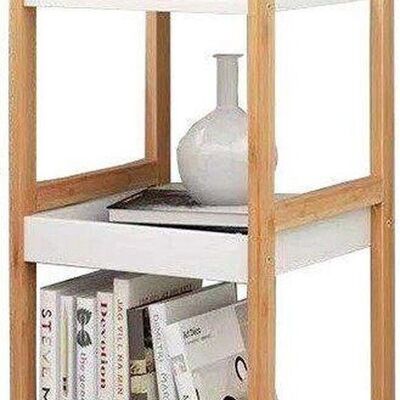 Bookcase - bedside table - hallway cupboard - white