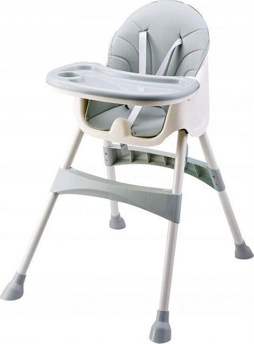 Kinderstoel 2 in 1 - hoogte verstelbaar - azure blauw