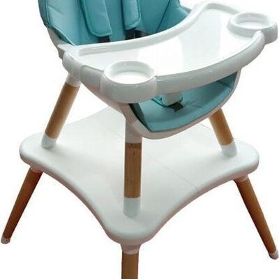 Highchair - table & chair in 1 - blue