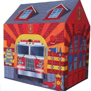 Tente de jeu pour enfants - pompiers - 102x72x95 cm