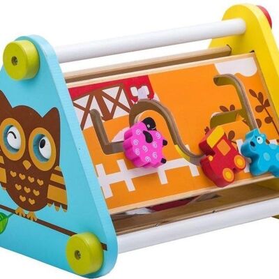 Cubo educativo - caja de bloques de juguetes - 4 en 1