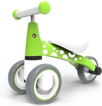 Draisienne enfant - tricycle - vert & blanc