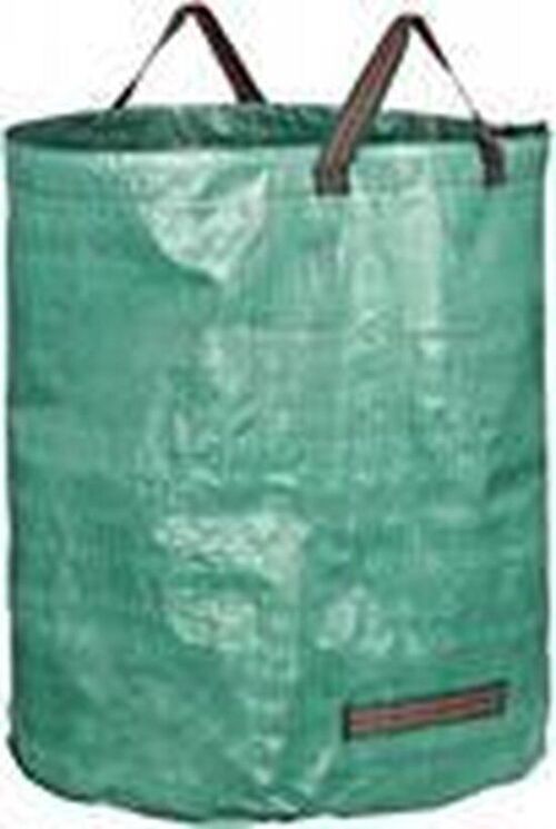 Tuin tas - heavy duty - gevlochten polyethyleen - 67x76 cm