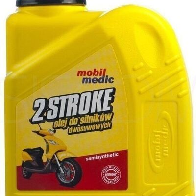 2-stroke moped oil - 600 ml - Mobil