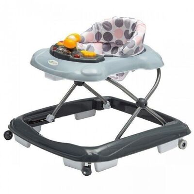 Wheeled child seat - with toy rattle boot