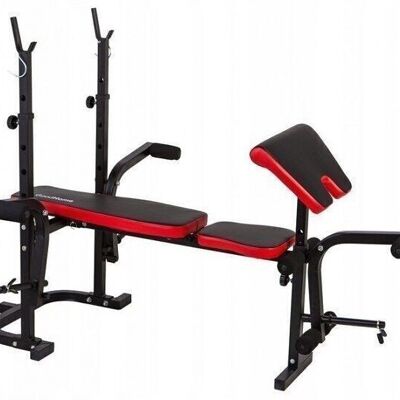 Sports bench for dumbbells - multifunctional - fully adjustable