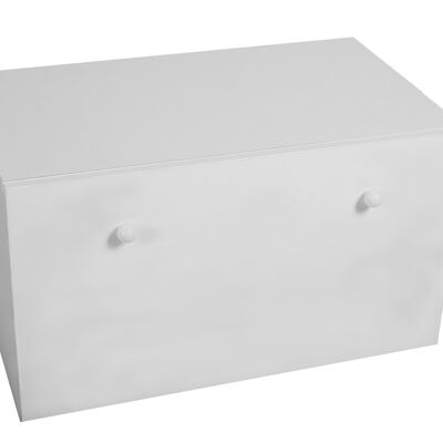 Scatola per giocattoli bianca - scatola portaoggetti per giocattoli - 71x42x42 cm - cassetto estraibile