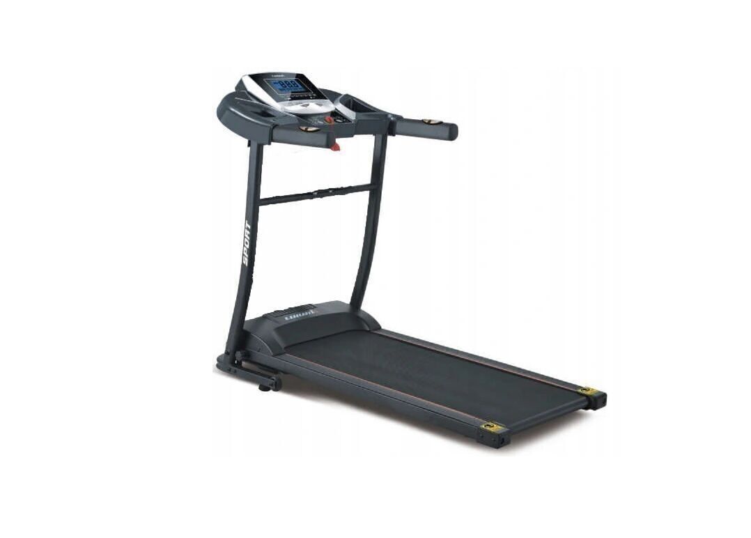 Tapis roulant fitness - électrique jusqu'à 12,8 km/h - surface de course pliable