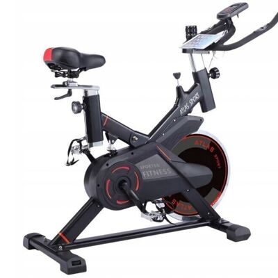 Spinning bike with suspension - with mechanical resistance - 8 kg flywheel