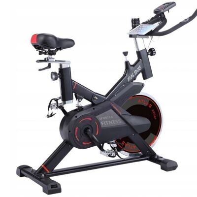 Bicicleta de spinning con suspensión - con resistencia mecánica - volante de inercia de 8 kg