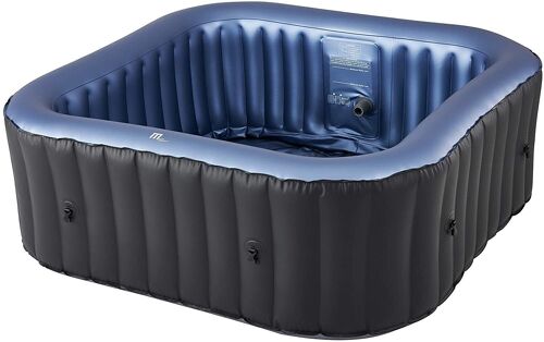 MSpa Tekapo bruin - opblaasbare Jacuzzi -4-persoons - 158x68 cm