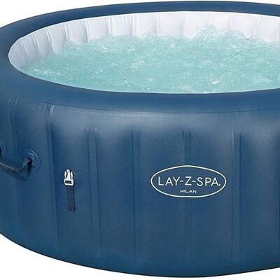 Jacuzzi inflable Bestway Lay-Z-Spa Milan Airjet Plus - 6 personas - 196x71 cm