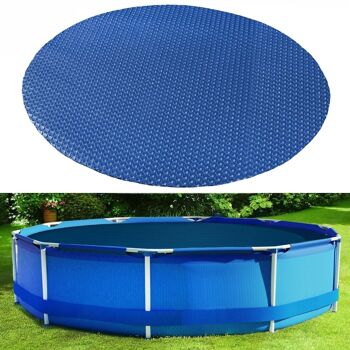 Couverture chauffée de piscine RAMROXX - 366 cm - chauffage piscine 115 µm