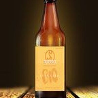 Light organic blond beer Aoucataise (4.8°)