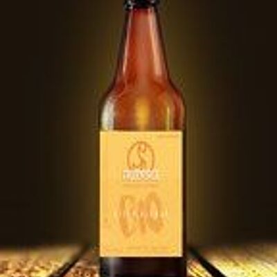 Birra bionda chiara biologica Aoucataise (4,8°)