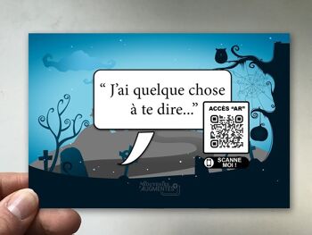 Carte Halloween en Réalité augmentée (modèle 1) 1