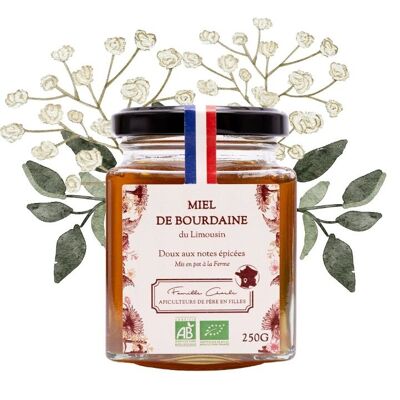 Bourdaine honey (ORGANIC) - Limousin