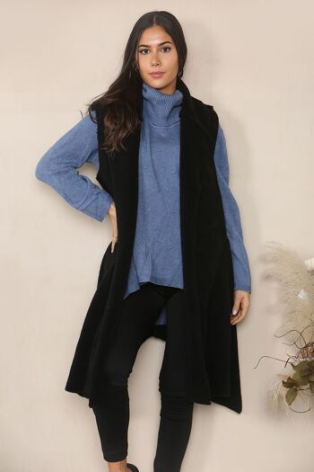 Gilet d'hiver style sherpa 4