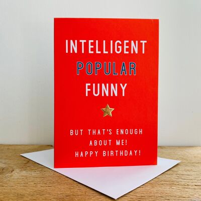 WS10 - Intelligent Popular Funny Birthday
