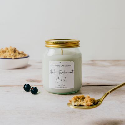 Apple & Blackcurrant Crumble Soy Wax Candle
