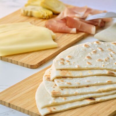 The Piadina in Wedges