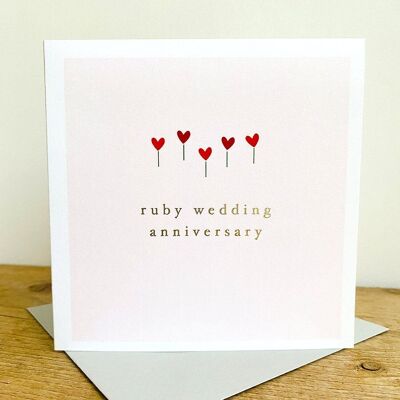 CC09 - Ruby Wedding Anniversary