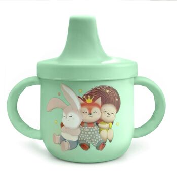 Tasse d'apprentissage silicone câlin