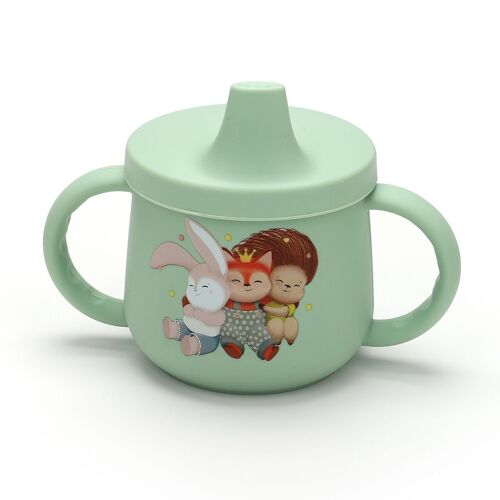 Tasse d'apprentissage silicone câlin