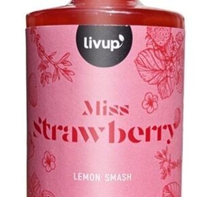 Miss Strawberry "Lemon Smash" - Organic Strawberry concentrate - Natural Aperitif