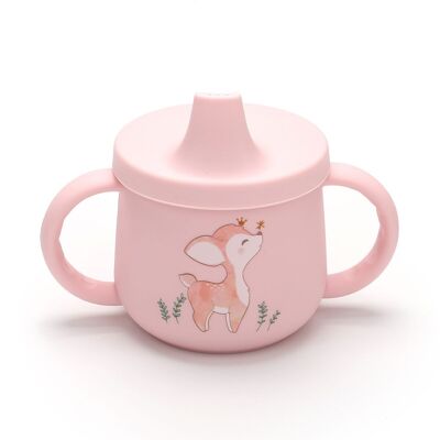 Fawn silicone learning cup