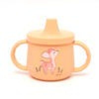 Taza de aprendizaje de silicona Fawn