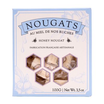 White Nougat from Montélimar with Malescot Honey