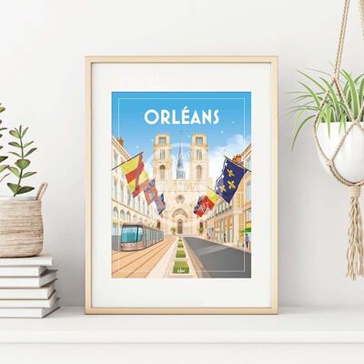 Orléans – „Rue Jeanne d’Arc“