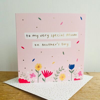 FLR03 - Very Special Mum On Mother's Day