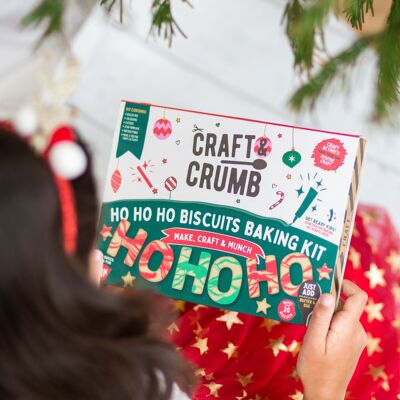 HO HO HO Christmas Bake & Craft kit