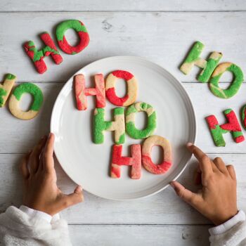 HO HO HO Kit de pâtisserie et d'artisanat de Noël 4
