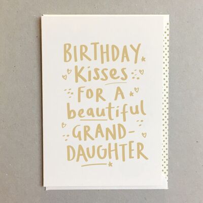 Lovely Granddaughter Birthday BS37