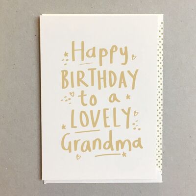 Lovely Grandma Birthday BS36