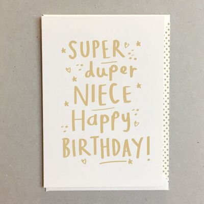 Super Duper Niece Birthday BS34