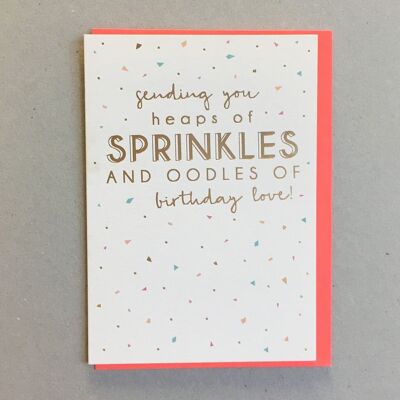 Birthday Sprinkles & Love TUT18