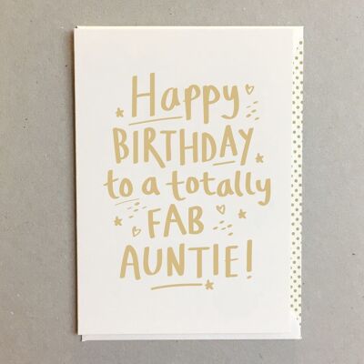 Fab Auntie Birthday BS33