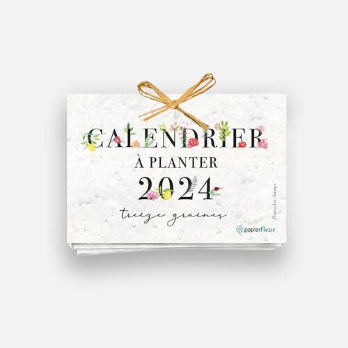 Buy wholesale Planting calendar 2024 - L'emoi en fleurs