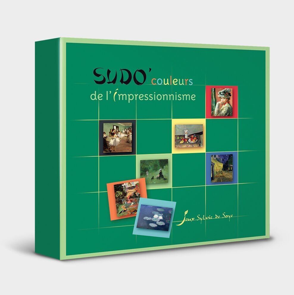 Gioco Sudoku Sudo’colors of impressionism 750g